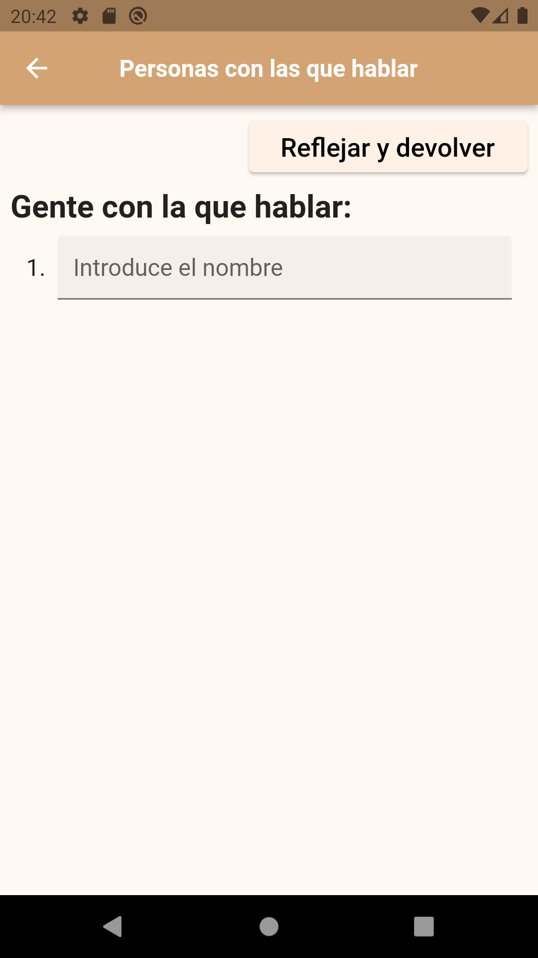 Pantalla Principal