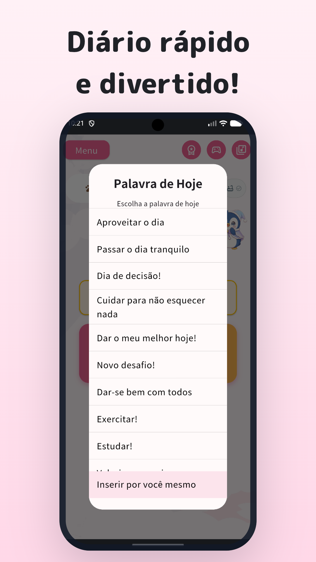 Diário Feliz screenshot 2