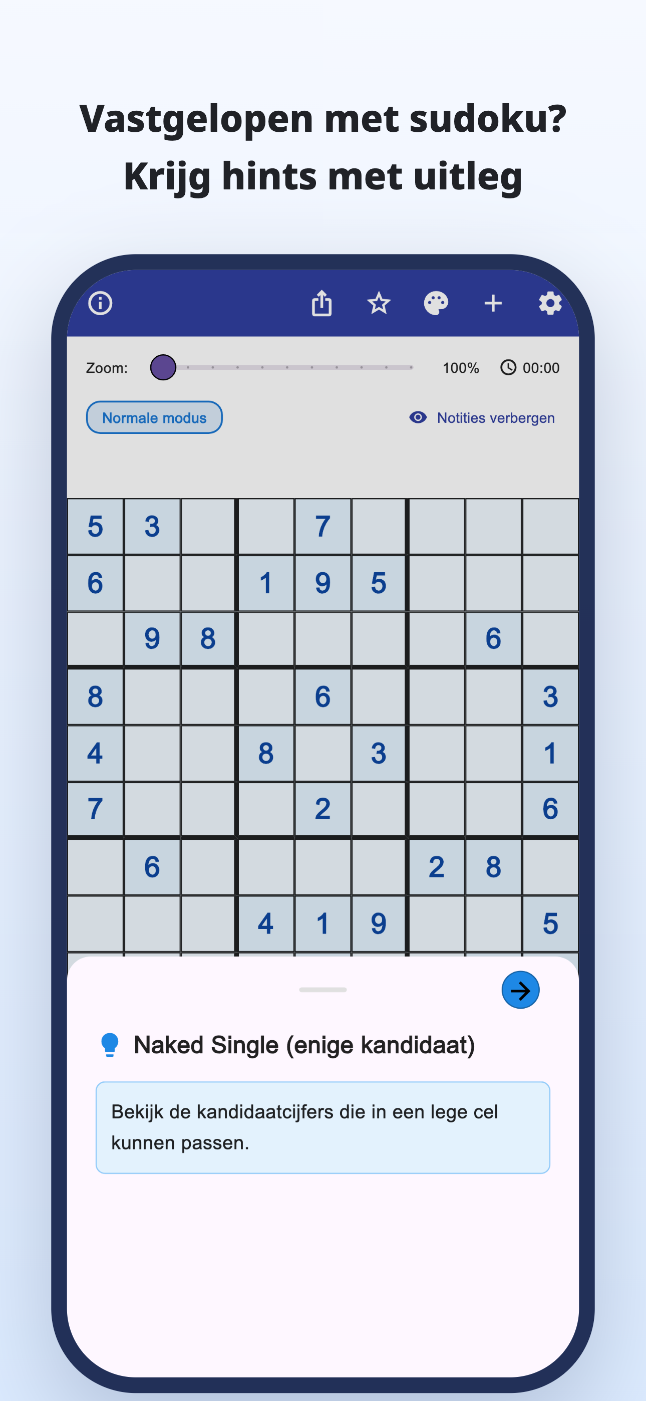 Hints met uitleg