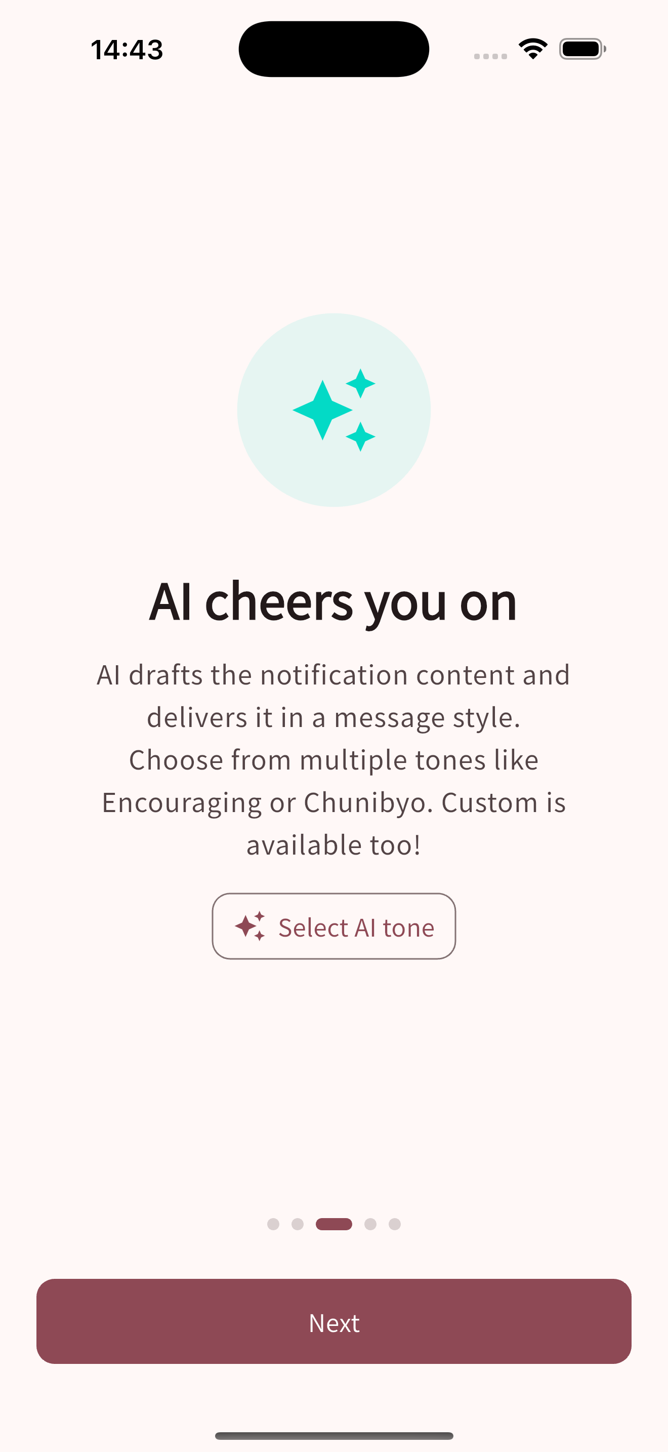 Tificat App Screen