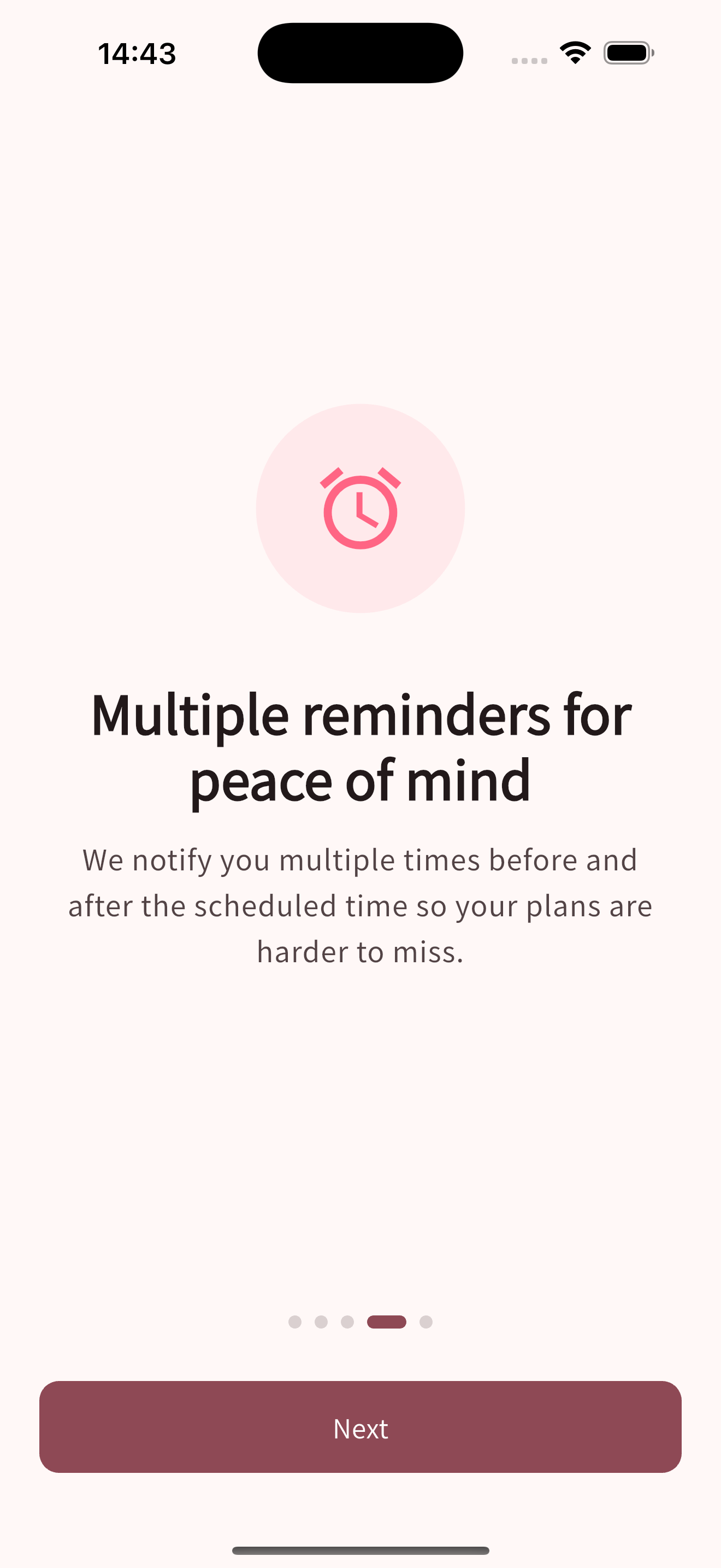 Tificat App Screen